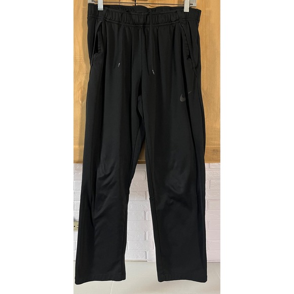 Nike Other - Nike Dri-FIT Athletic Pants Men Medium‎ Black Excellent Standard Fit Drawstring